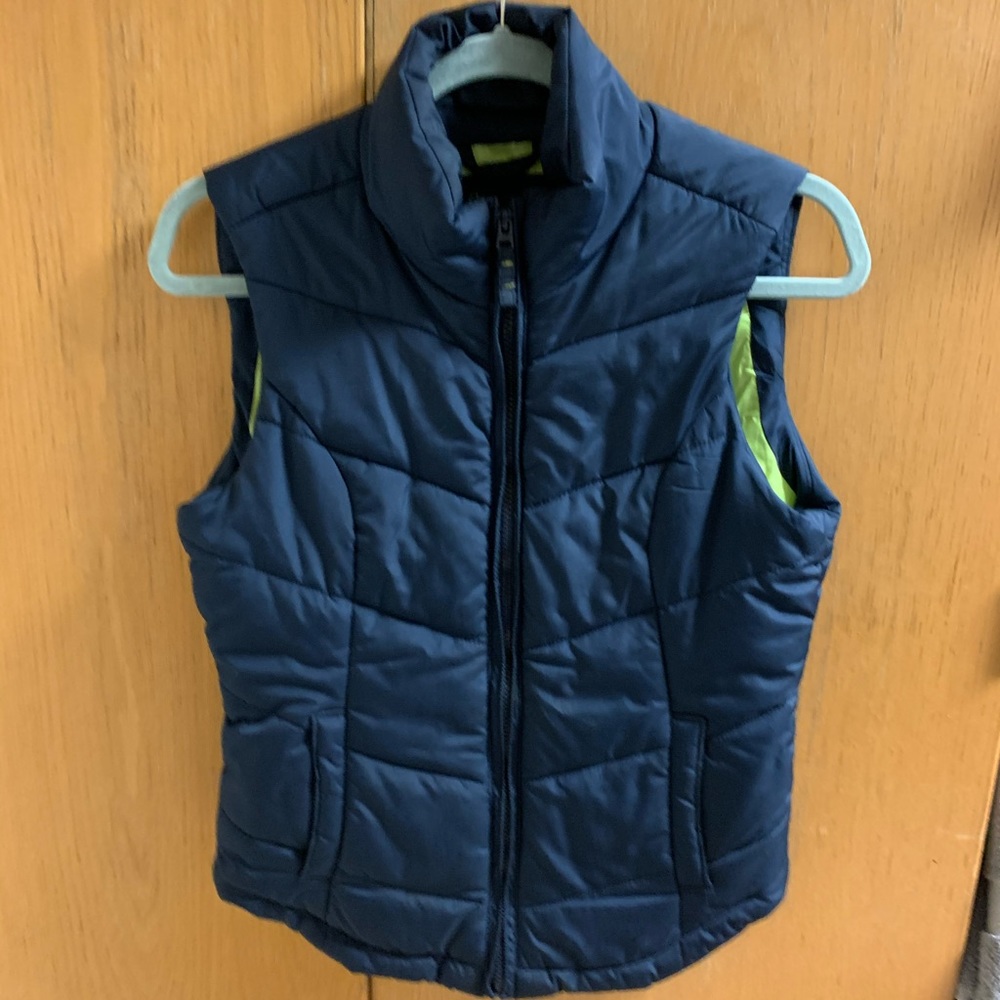 Navy blue vest